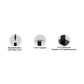 S1M-23 Speaker Stands Metal 23" Pair
