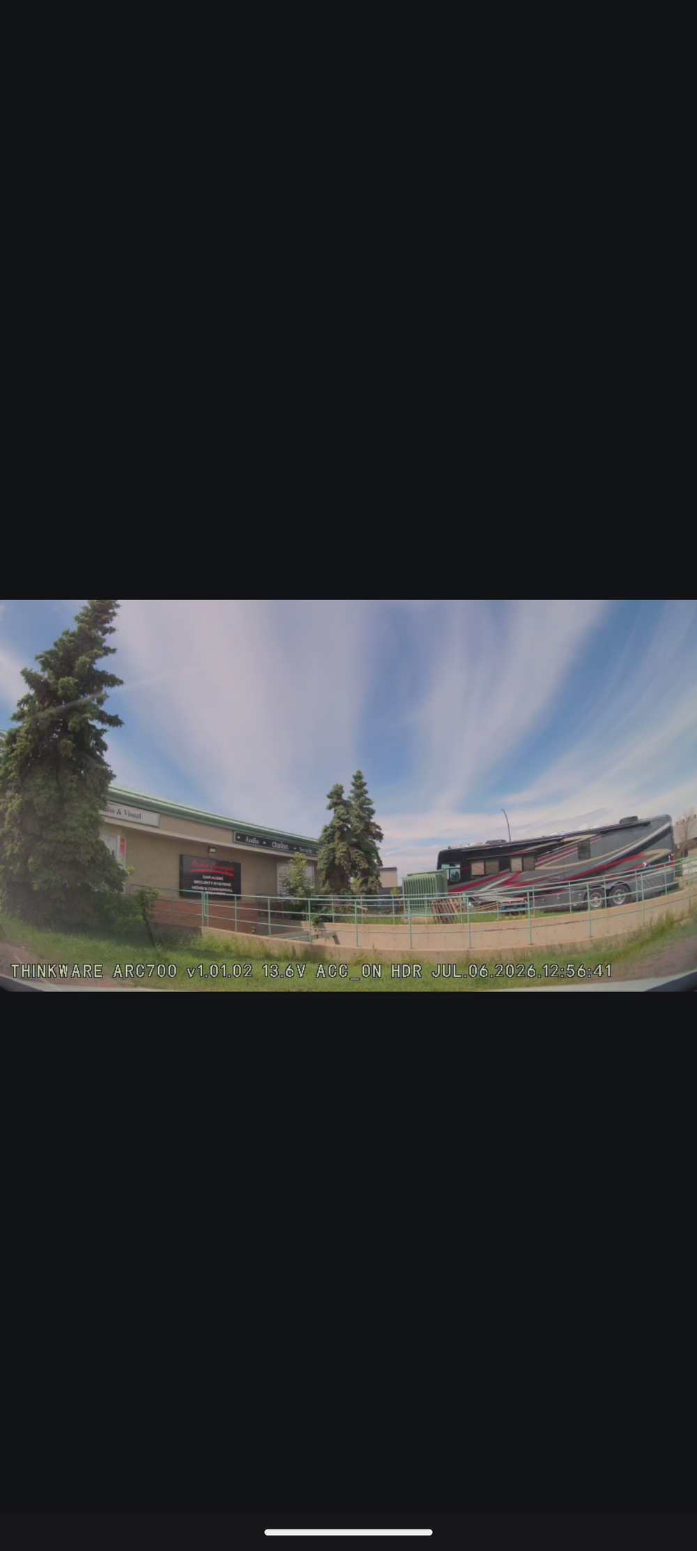 Front Dashcam Image