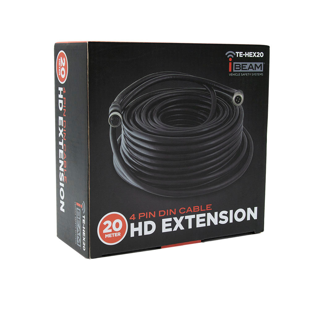 iBeam HD 4 Pin DIN Cable Extension Cable - 20 Meters