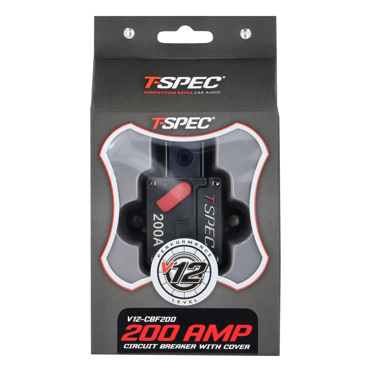 V12-CBF200 T-SPEC Competition Rated Car Audio V12 CIRCUIT BREAKER | 200 AMP
