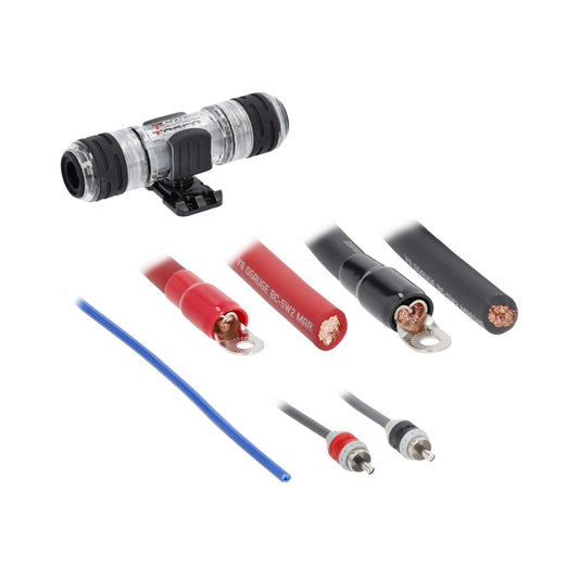 V8-AK1 T-Spec v8 Series Amplifier Installation Kit (1/0 Ga. - ANL - 100% OFC)
