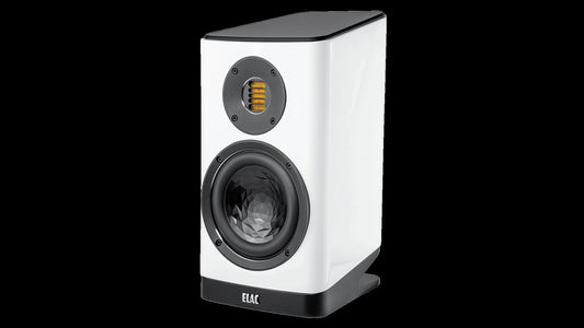 Elac Vela BS403.2 6" 2-Way Bookshelf Speakers with JET 6 Tweeter (Gloss White)