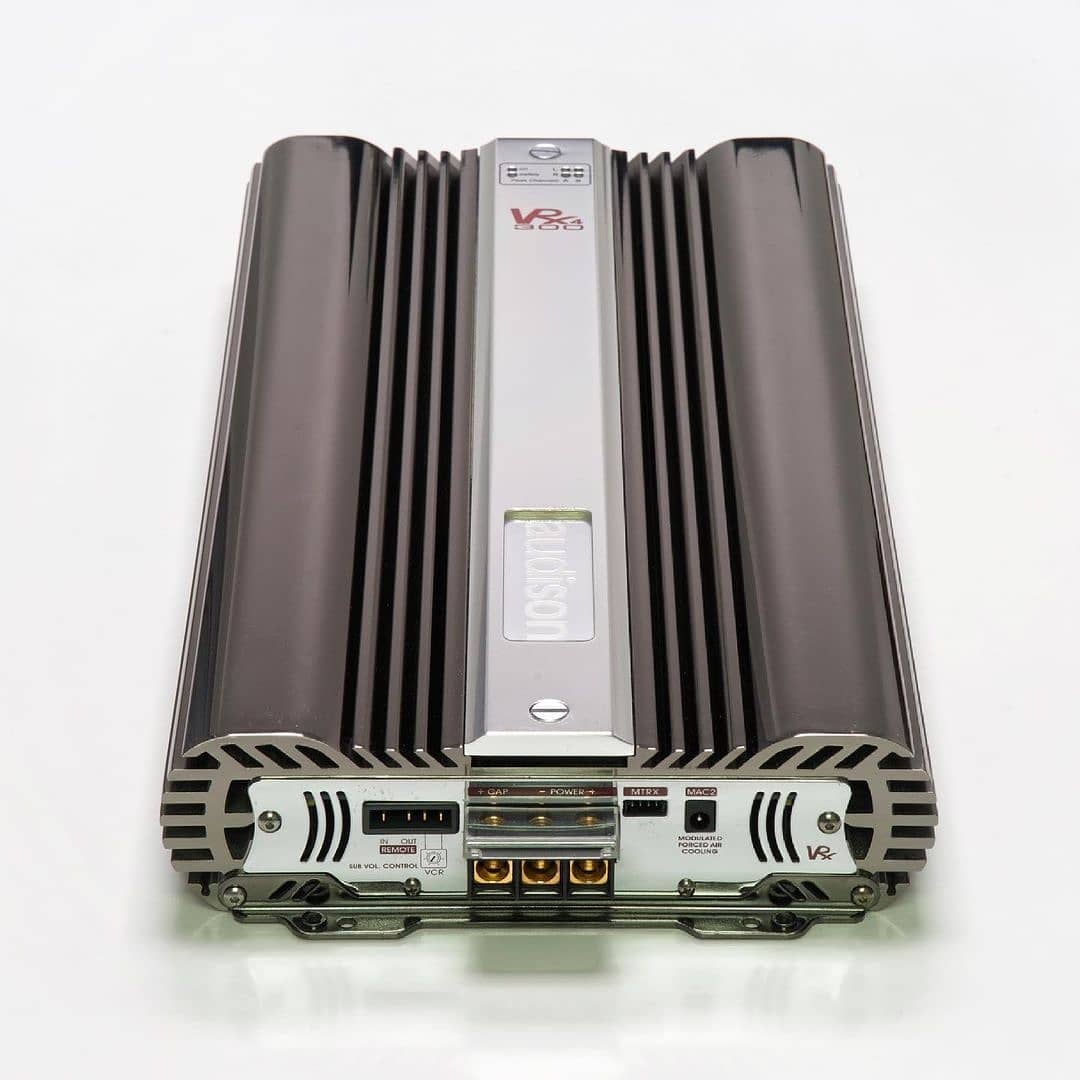 VOX Amps power amplifier on a white background