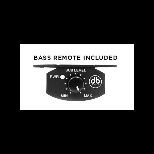WDX-AS10 DB Drive WDX Powered Active Under Seat Subwoofer (10"- 250WRMS)