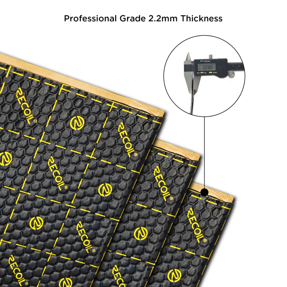 XLBK - Recoil Light-weight Dampening Mats, 18"x32" (Sold Each)