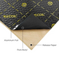XLBK - Recoil Light-weight Dampening Mats, 18"x32" (Sold Each)