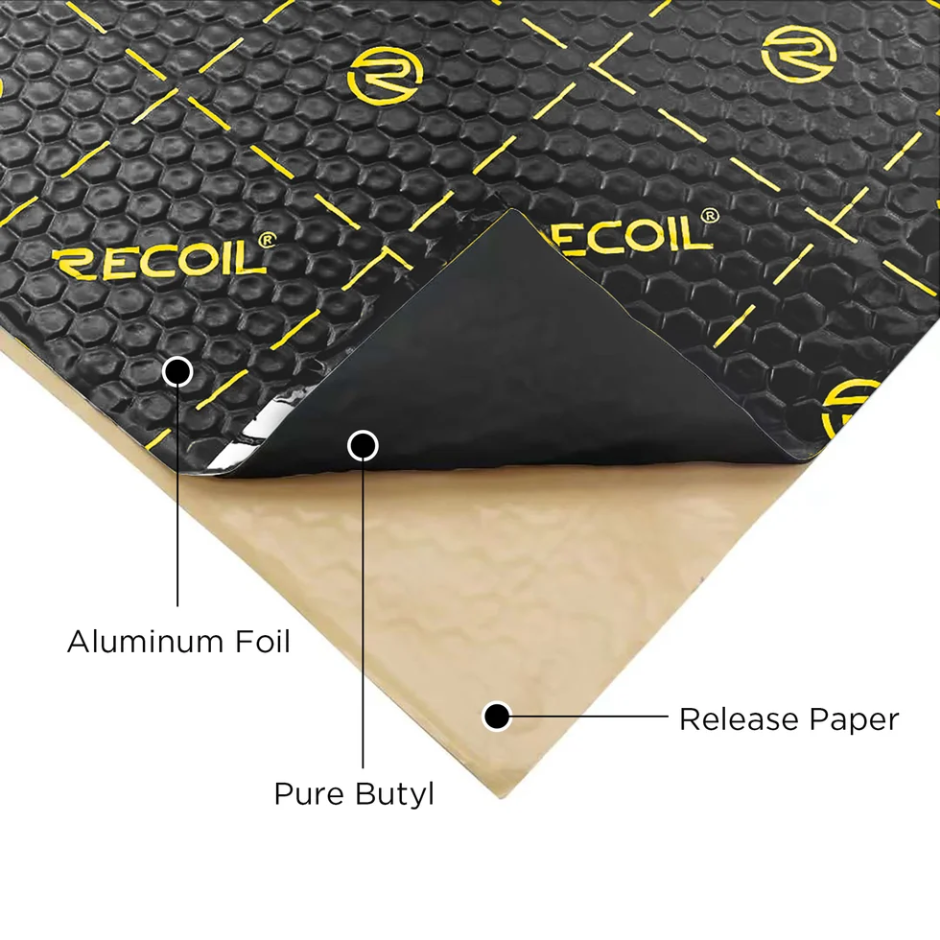 XLBK - Recoil Light-weight Dampening Mats, 18"x32" (Sold Each)
