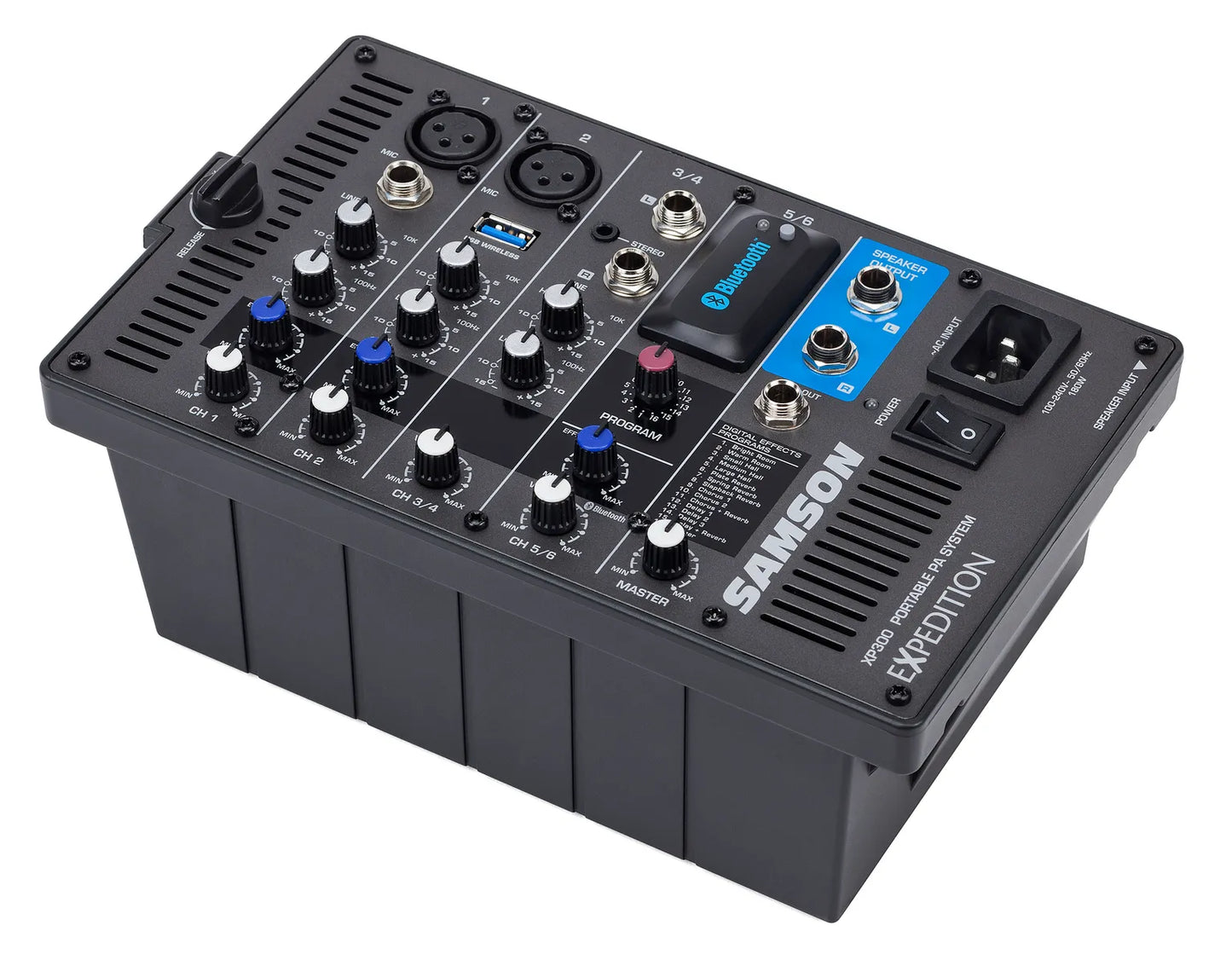 SAXP300B Samson Expedition  300-Watt Portable PA System