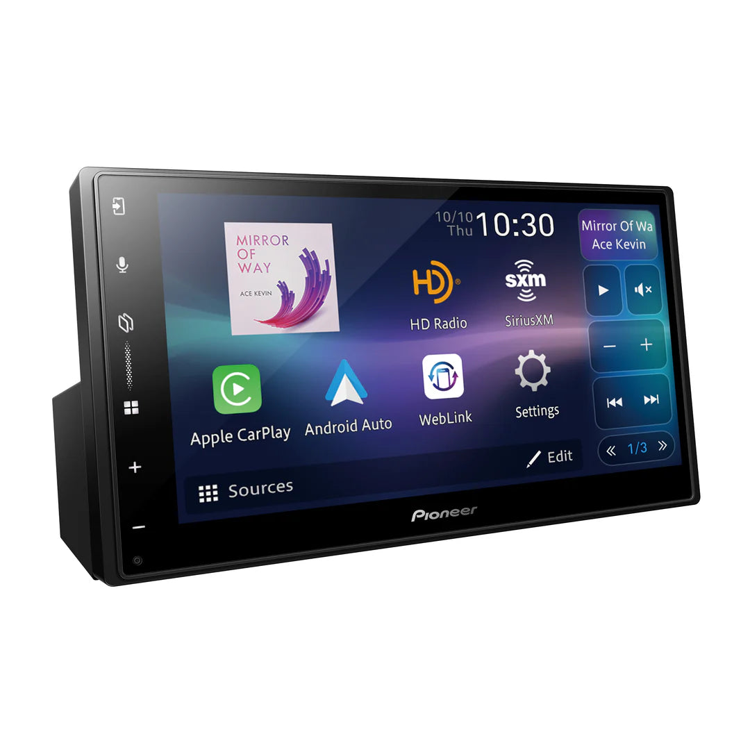 PIONEER RECEIVER W/ WIRED APPLE CARPLAY/ANDROID AUTO/USB/BT/SIRIUS XM READY