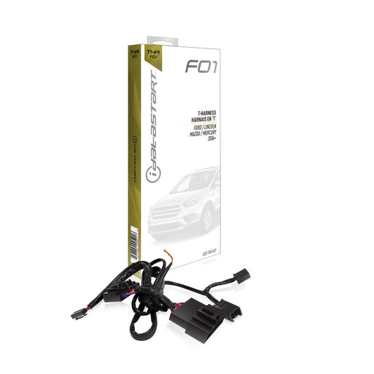 iDatastart Remote Starter T-Harness for Select Ford