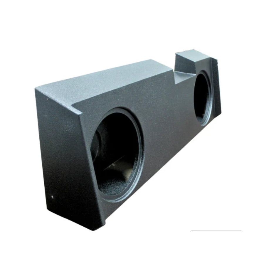 King Boxes  Chevrolet Silverado/gmc Sierra 2019-2023 Subwoofer Box, Fits Dual 12", Sealed