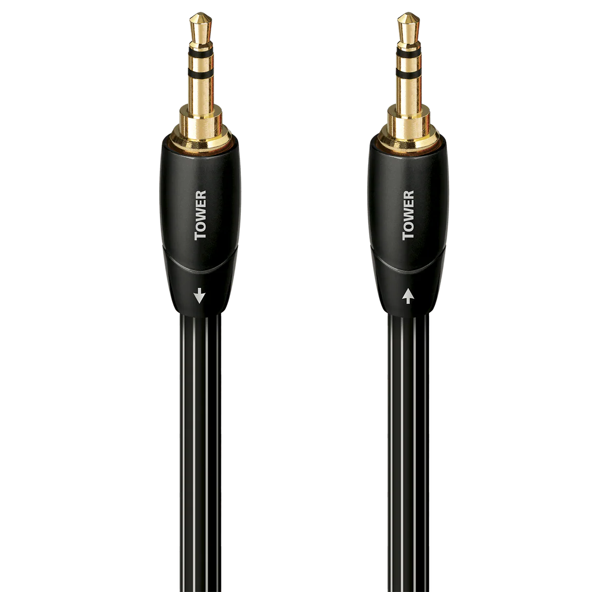 Audioquest 1 M Tower Series Audio Interconnect Cable 3.5 Mm to 3.5 Mm