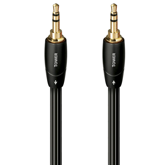 Audioquest 1 M Tower Series Audio Interconnect Cable 3.5 Mm to 3.5 Mm