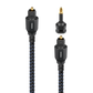 Audioquest Vodka Toslink Fiber-Optic Cable + Mini-Adaptor