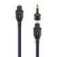 Audioquest Vodka Toslink Fiber-Optic Cable + Mini-Adaptor