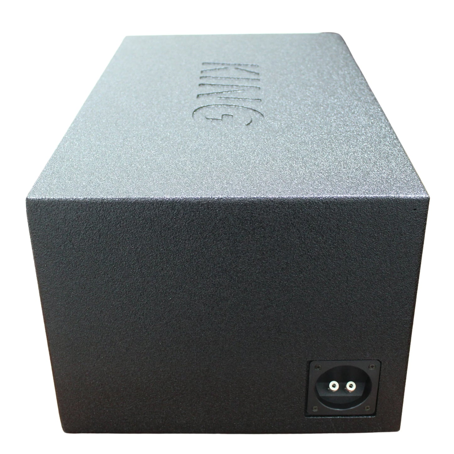 King Boxes 10" Dual Vented Divided Sprayed Universal Subwoofer Box