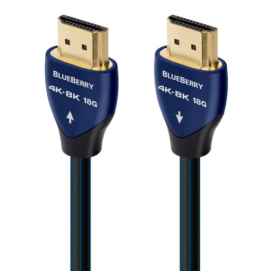 HDM18BLUE300 Audioquest BlueBerry HDMI Cable 3 M/10 Ft
