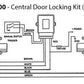 CDS-200  Central Door Locking Kit (2 Door)