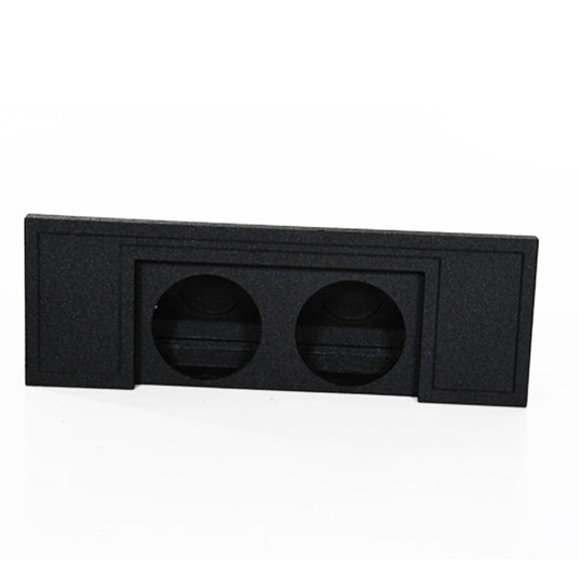 QBomb Enclosure (Dual 10" - Chevy Colorado / GMC Canyon Crew Cab '15 - up)