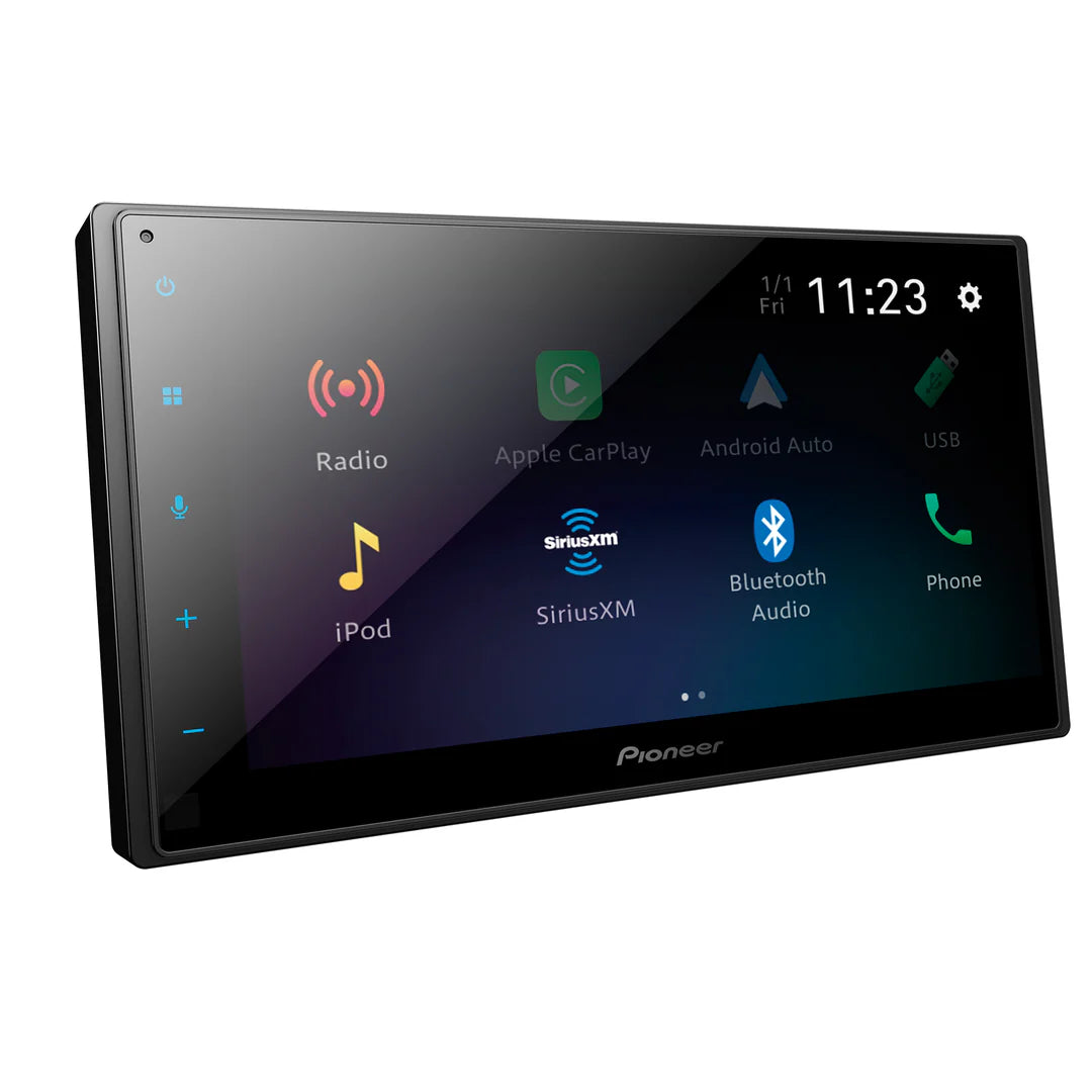 PIONEER 6.8" SHALLOW DEPTH CAPACITIVE DIGITAL MULTIMEDIA RECEIVER , ANDROID AUTO CARPLAY