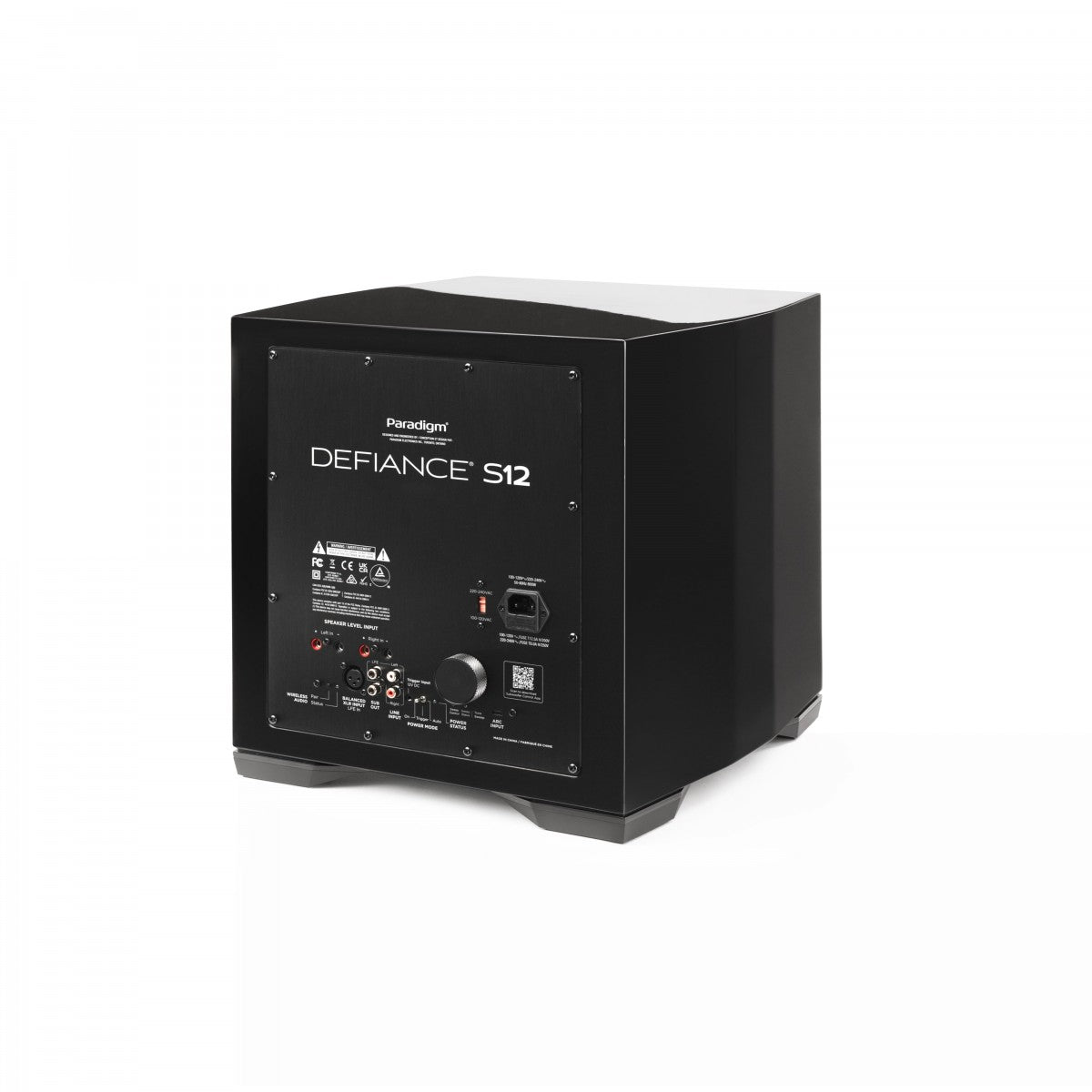 Paradigm Defiance S12 Subwoofer (Gloss Black)