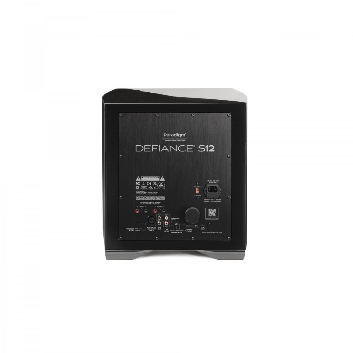 Paradigm Defiance S12 Subwoofer (Gloss Black)