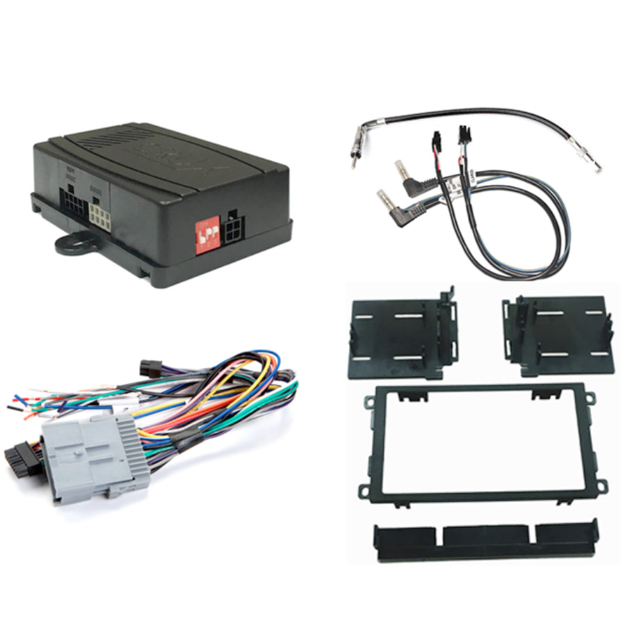 DKGM-48D Crux 03-13 Gm Class II Vehicles Radio Replacement Module W/ Swc and Ddl Din Dash Kit