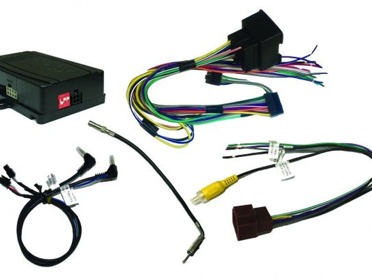 DKGM-49 CRUX AUDIO REPLACEMENT RADIO HARNESS W/ SWC/DDIN DASH KIT 06-UP GM SELECT VEHICLES
