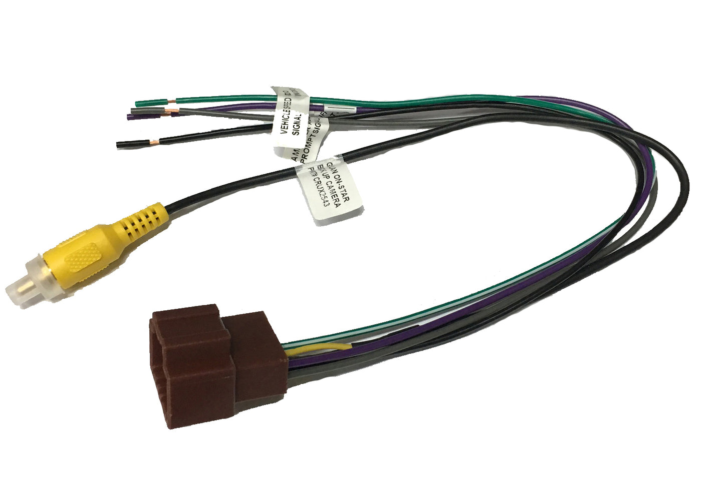 DKGM-49 CRUX AUDIO REPLACEMENT RADIO HARNESS W/ SWC/DDIN DASH KIT 06-UP GM SELECT VEHICLES