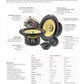 FOCAL K2 POWER EVO 3 WAY COMPONENT SPEAKER SYSTEM