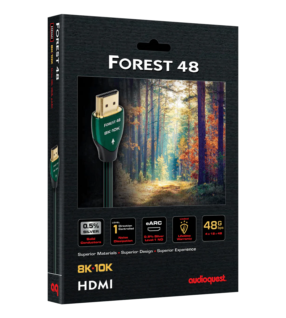 AudioQuest Forest 48  1.5m Ultra High Speed 48Gbps HDMI 2.1 Cable