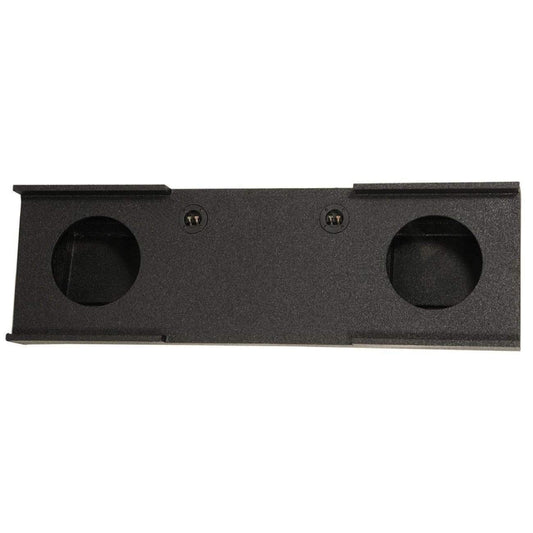 QBomb Enclosure (Dual 10" - Sierra / Silverado Crew Cab '07 - '13)