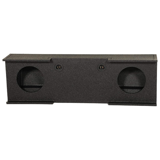 QBomb Enclosure (Dual 12" - Sierra / Silverado Crew Cab '07 - '13)