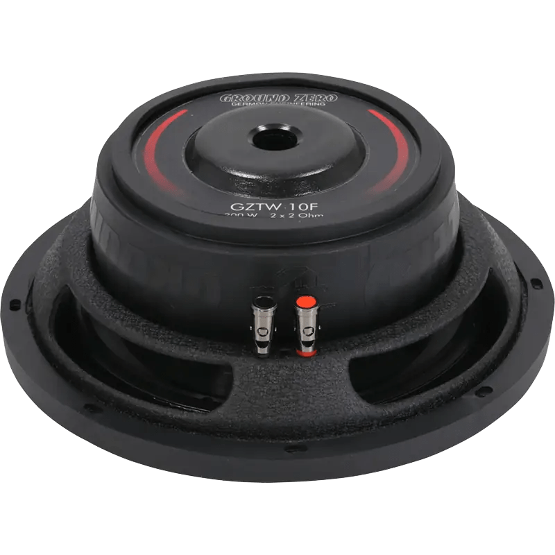 GROUND ZERO 300/W TITANIUM SERIES FLAT SUBWOOFER