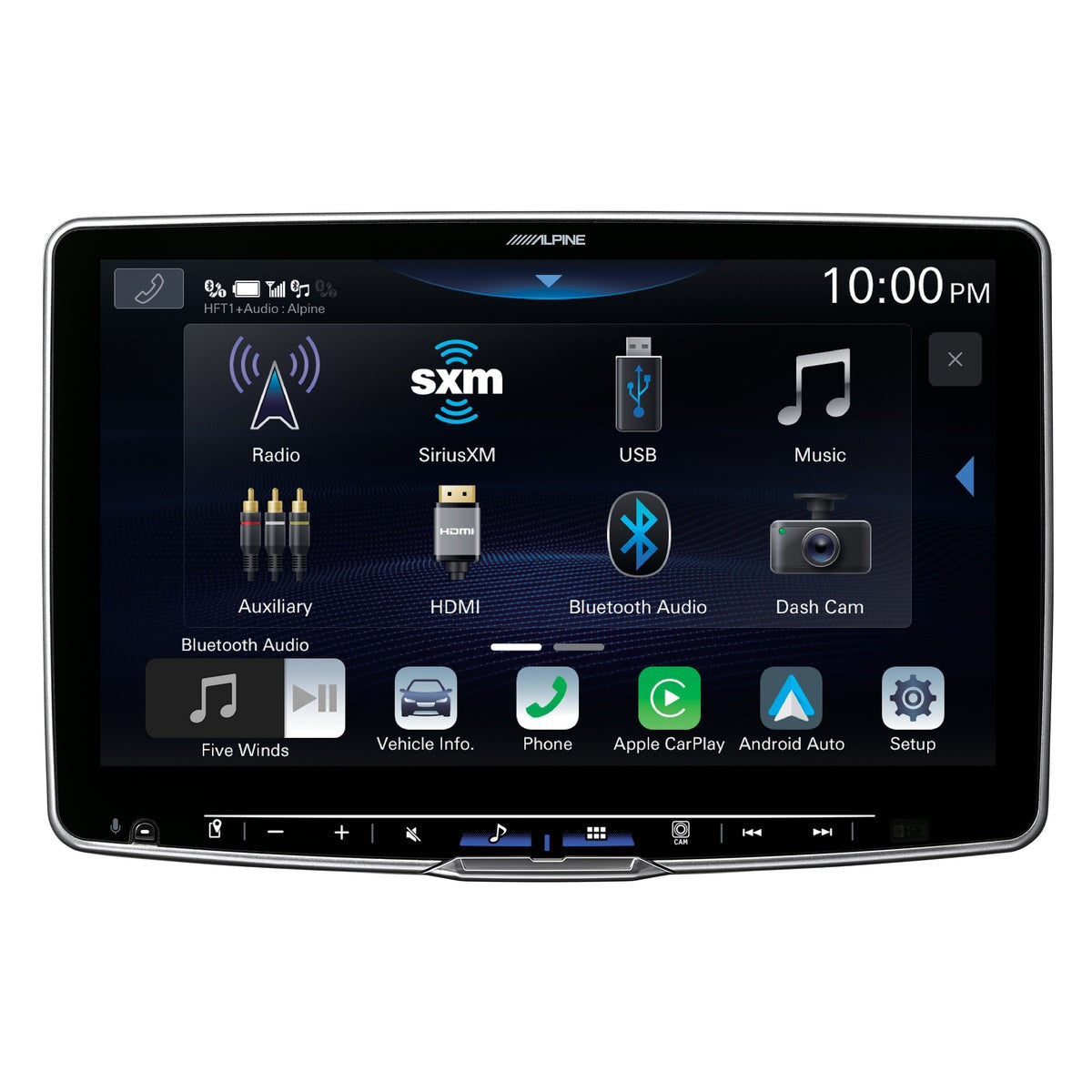 ilx-f511 ALPINE HALO 11" AUDIO/VIDEO RECEIVER W/ WIRELESS APPLE CARPLAY/ANDROID AUTO/HDMI/BT/AM/FM/HI-RES AUDIO