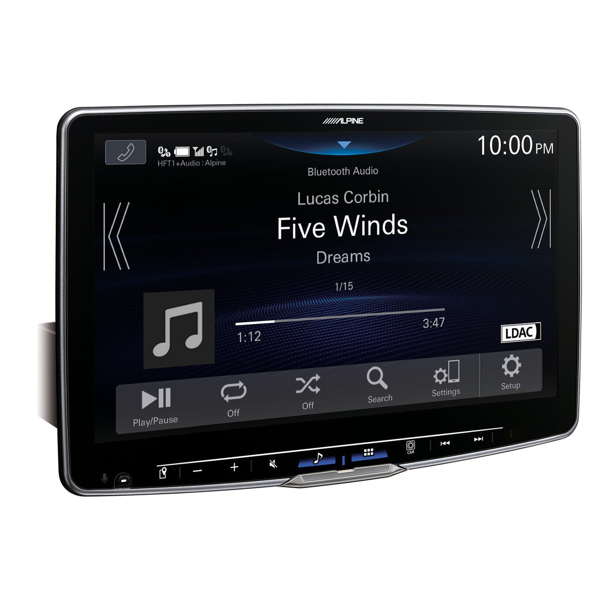 ilx-f511 ALPINE HALO 11" AUDIO/VIDEO RECEIVER W/ WIRELESS APPLE CARPLAY/ANDROID AUTO/HDMI/BT/AM/FM/HI-RES AUDIO