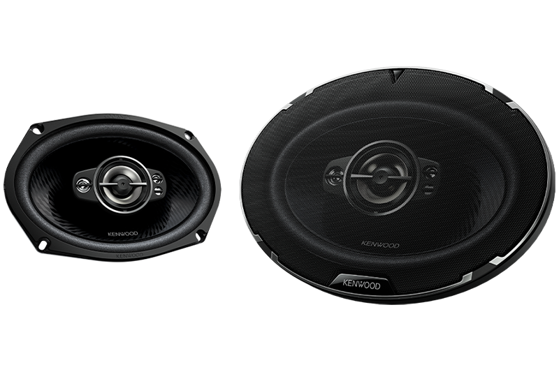 Kenwood 6x9" Oval 5-way Speakers