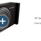 P-XW1000BC Kenwood eXcelon  10in 1000W Subwoofer with Truck Box