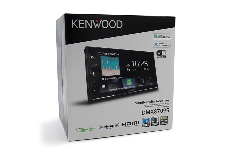 KENWOOD 6.8" DIGITAL MEDIA RECEIVER WITH CARPLAY/ANDROID AUTO/AM/FM/USB/BT/HDMI