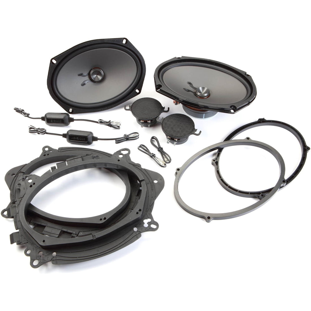 Kenwood eXcelon  6×9" 2-Way Component Speaker System