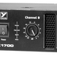 YORKVILLE PX1700 2X850W COMMERCIAL POWER AMPLIFIER