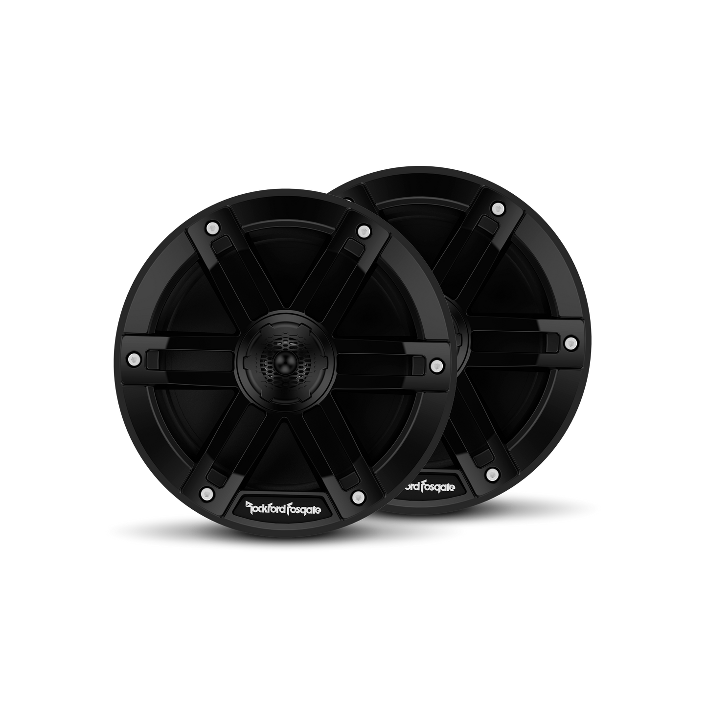 M0-65B ROCKFORD FOSTGATE  6.5" MARINE COAXIAL SPEAKERS (BLACK)