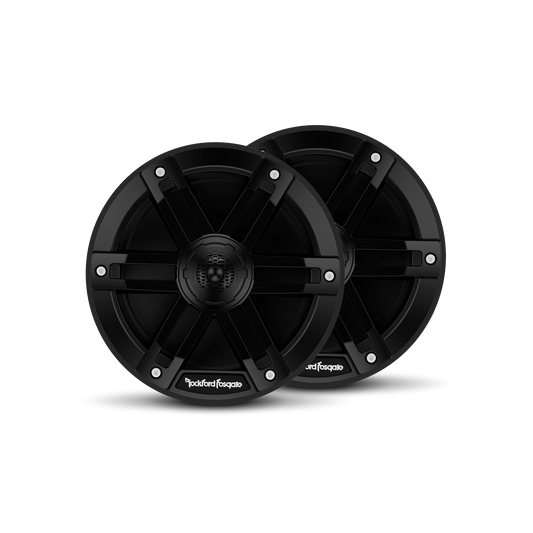 M0-65B ROCKFORD FOSTGATE  6.5" MARINE COAXIAL SPEAKERS (BLACK)