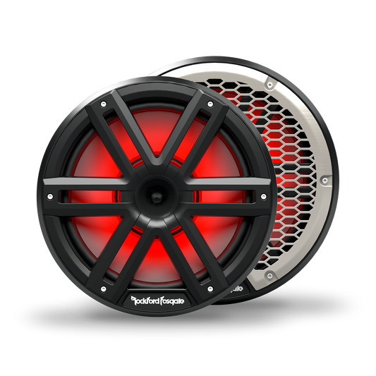 M2-10HB ROCKFORD M2 SERIES 10" COLOR OPTIX 2 WAY HORN LOADED SPEAKERS (BLACK)