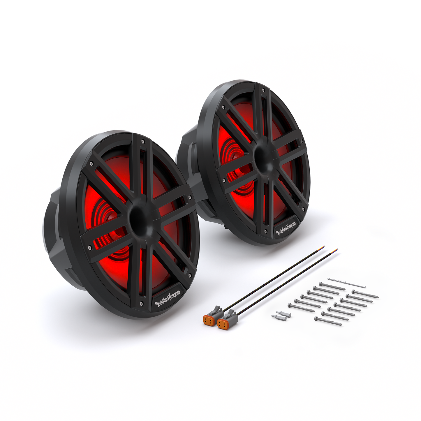 M2-10HB ROCKFORD M2 SERIES 10" COLOR OPTIX 2 WAY HORN LOADED SPEAKERS (BLACK)