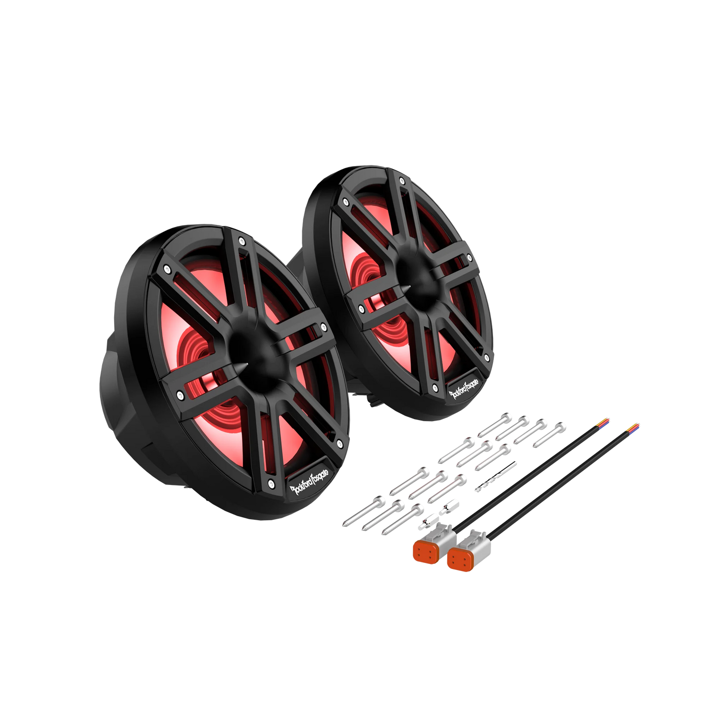 M2-8HB ROCKFORD M2 SERIES 8" COLOR OPTIX MARINE 2 WAY HORN SPEAKERS