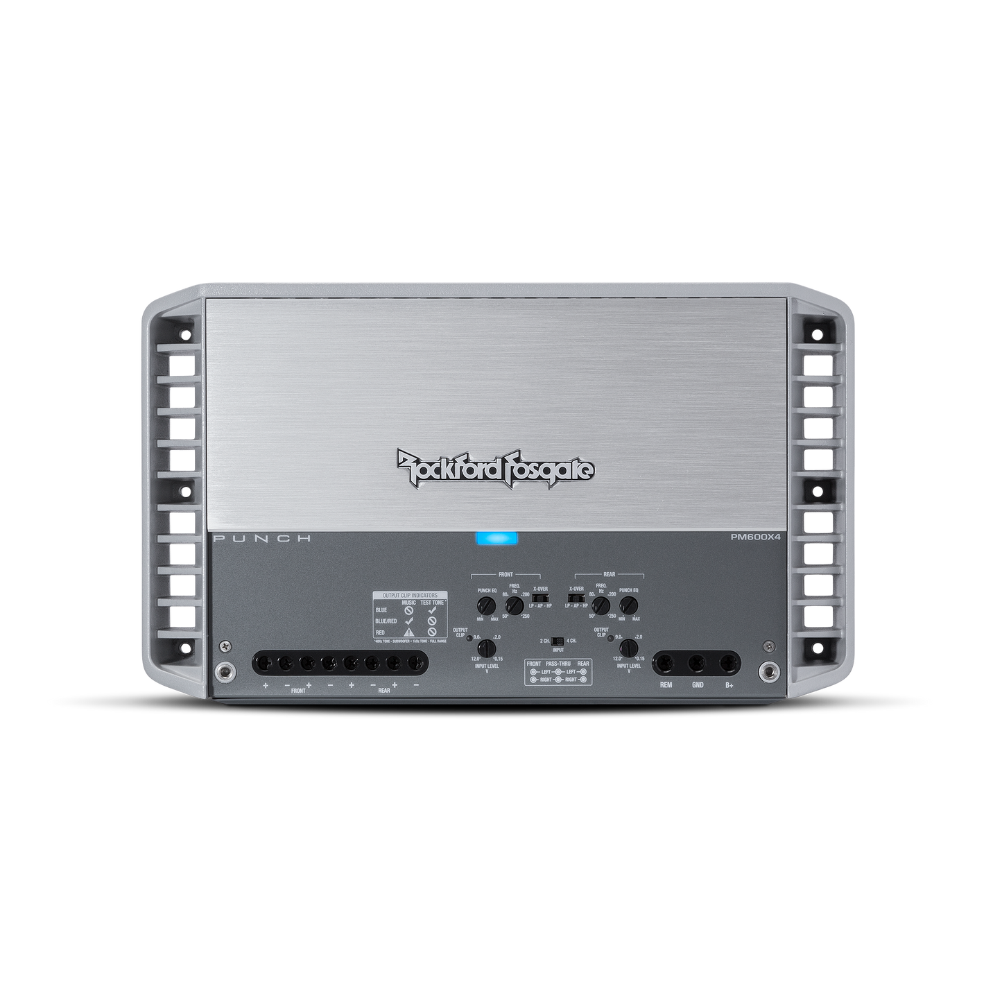 PM600X4 ROCKFORD FOSGATE 4-CHANNEL 600W CLASS AB AMPLIFIER
