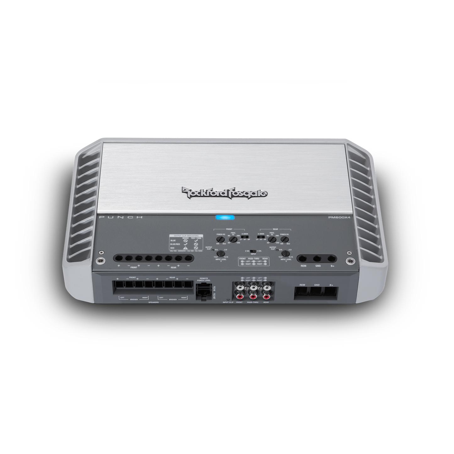 PM600X4 ROCKFORD FOSGATE 4-CHANNEL 600W CLASS AB AMPLIFIER
