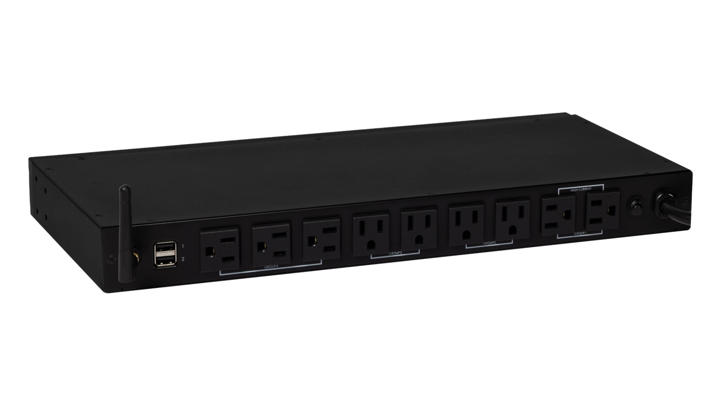 ELAC ProteK PR-91W 10 Outlet Smart Component Surge Protector with Wi-Fi and USB