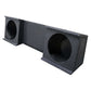 QBomb Enclosure (Dual 12" - Sealed - Nissan Titan King Cab / Crew Cab '07 - up)